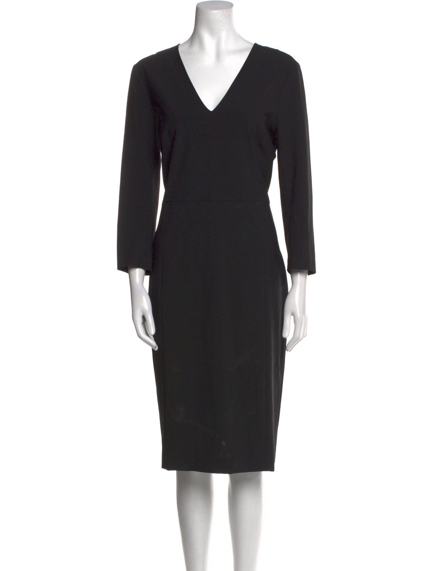 Theory Wool Midi Length Dress
